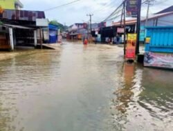 Banjir Lagi, Jalan Nipa-nipa Makassar Tak Bisa Dilewati