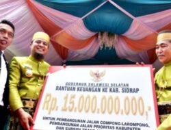 Pemprov Sulsel Alokasikan Rp 300 Miliar untuk Program Prioritas di Sidrap