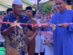 Rudianto Lallo Resmikan Sekolah TK Ah-Zahrah di Kampung Kera-kera