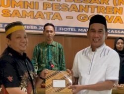 Aklamasi, Ketua DPRD Makassar Rudianto Lallo Pimpin IKA Pesantren Guppi Gowa