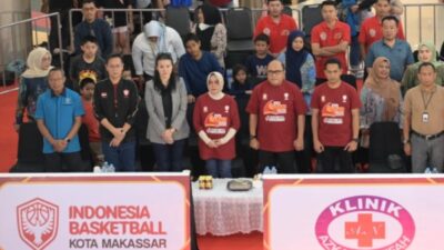 Ketum Perbasi Makassar Sambut 13 Provinsi Berkompetisi di Kejurnas Bola Basket