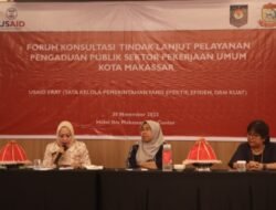 Tindak Lanjut SP4N-LAPOR Makassar, Diskominfo-USAID ERAT Gelar Forum Konsultasi