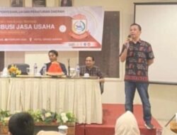 Kasrudi Sosialisasi Perda Retribusi Jasa Usaha