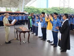 Pengambilan Sumpah Jabatan 1.852 PPPK Tenaga Guru, Danny Pomanto: Bawa Nilai-Nilai Ciptakan SDM Unggul