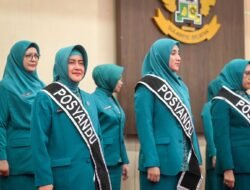Indira Yusuf Ismail Dilantik Jadi Ketua Pembina Posyandu Kota Makassar