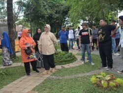 Indira Yusuf Ismail Kembali Tinjau Lokasi Lomba Kelurahan Terpadu di Manggala