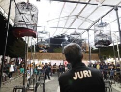 350 Peserta Lomba Kicau Burung, Ramaikan Zona 5 F8 Makassar