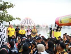 Danny Pomanto Dampingi Kapolda Lepas Peserta Polwan Sulsel Run 2024