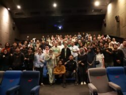 Danny Pomanto dan KAHMI Makassar Nobar Film Biografi Pendiri HMI, Lafran Pane