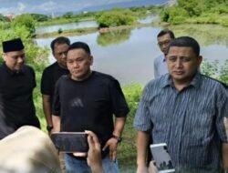 Kadispora dan Kepala Bappeda Dampingi Walikota Makassar Tinjau Lokasi Pembangunan Stadion Untia