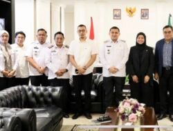 Kepala Bappeda, Dinas PU dan Kadistaru, Appi Terima Kunjungan IAl Sulsel