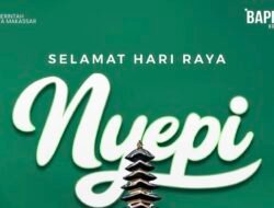 Bappeda Kota Makassar Sampaikan Ucapan Selamat Hari Raya Nyepi Tahun Saka 1947