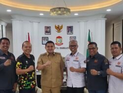 Plt Ketua KONI Makassar Temui Walikota Laporkan Persiapan Musorkot Luar Biasa