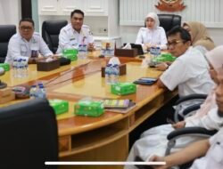 Didampingi Kadinkes, DPPKB, Bappeda, Wawali Aliyah Rakor Stunting Bersama Wagub Sulsel