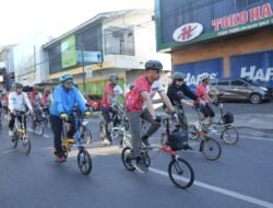 Wali Kota Munafri Lepas Komunitas Brompton Day Out, Makassar Siap Sambut Ribuan Tamu
