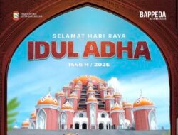 Semangat Iduladha 1446 H, Bappeda Kota Makassar Ajak Tingkatkan Keikhlasan dan Kepedulian Membangun Kota