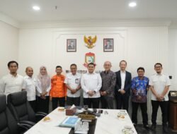Walikota Munafri Rapat Bersama Perusahaan Jepang Didampingi Kepala DPU, Bappeda, DLH, Kominfo dan BPBD,