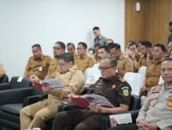 Walikota Makassar Bersama Kepala SKPD Saksikan Peluncuran 80 Ribu Koperasi Merah Putih Secara Virtual