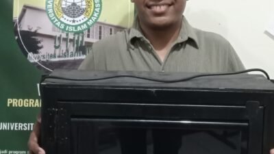 Mahasiswa Teknik Elektro UIM Al-Gazali Kembangkan Papan Informasi Digital Berbasis Raspberry Pi