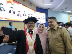 Wali Kota Munafri Hadiri Pidato dan Ucapkan Selamat Pengukuhan Professor Amir Ilyas