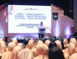 Munafri – Aliyah Motivasi Keluarga Dharma Wanita, Bangun Kepercayaan, Jaga Komunikasi, Kuatkan Keluarga