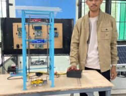 Mahasiswa Teknik Elektro UIM Ciptakan Smart Parking Bertingkat Berbasis IoT