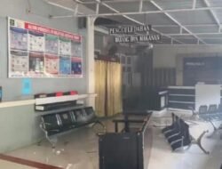 Kronologi Demo Rusuh di Lapas Narkotika Sungguminasa, Massa Rusak Fasilitas hingga Bakar Ban