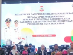 Bapenda Makassar Hadiri Pengukuhan 47 Kepala Puskesmas Definitif, Perkuat Sinergi Mendukung Layanan Kesehatan Masyarakat