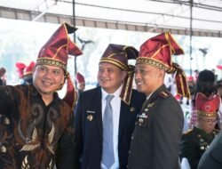 Kenakan Passapu Merah, Munafri Hadiri Syukuran HUT ke-69 Kodam XIV/Hasanuddin