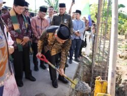 Wali Kota Makassar dan Menag RI Letakkan Batu Pertama Gerbang Moderasi Indonesia di BTP