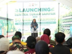 Ketua Dewan Lingkungan Hidup Launching Sentra Tukar Sampah dan 50 Urban Farming di Tallo
