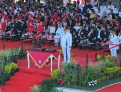 Wali Kota Makassar Pimpin Upacara HUT ke-81 RI di Karebosi Berlangsung Khidmat