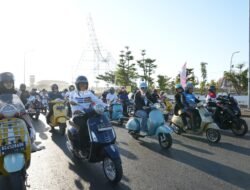 Kepala BKN dan Wali Kota Makassar Riding Vespa-Tanam Tebuya di CPI
